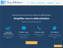 Tablet Screenshot of easysolutions.fr